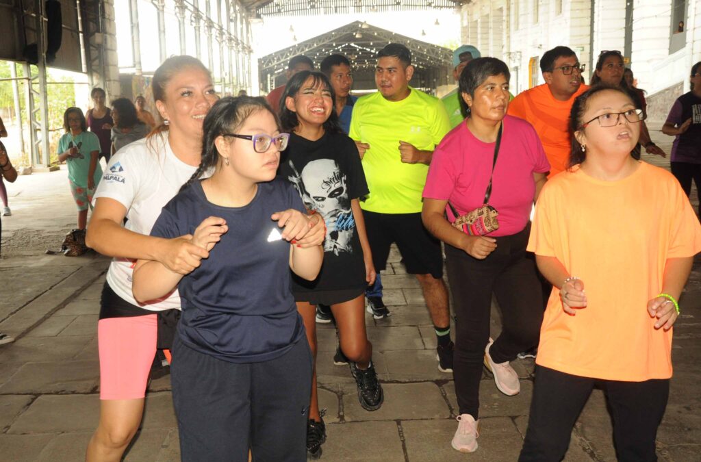 Fitness inclusivo para conmemorar el día Mundial del Síndrome de Down