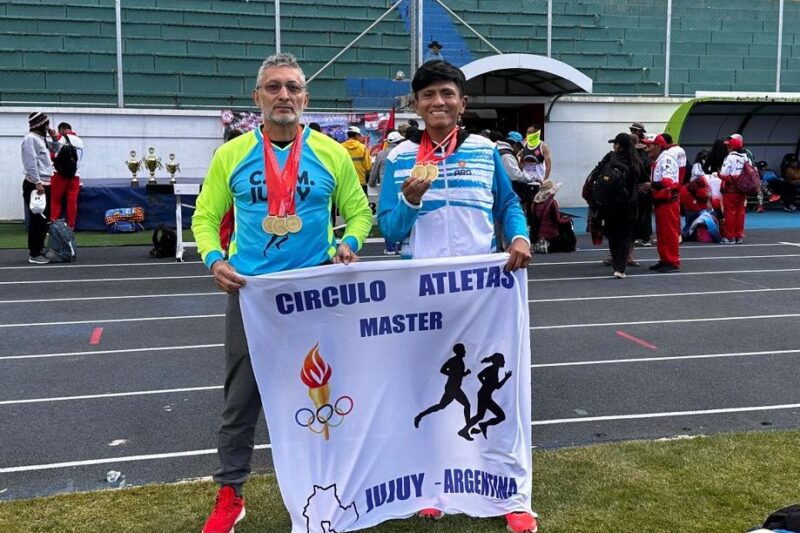 Jujuy consigue seis medallas de oro en el Campeonato Internacional Máster de Potosí