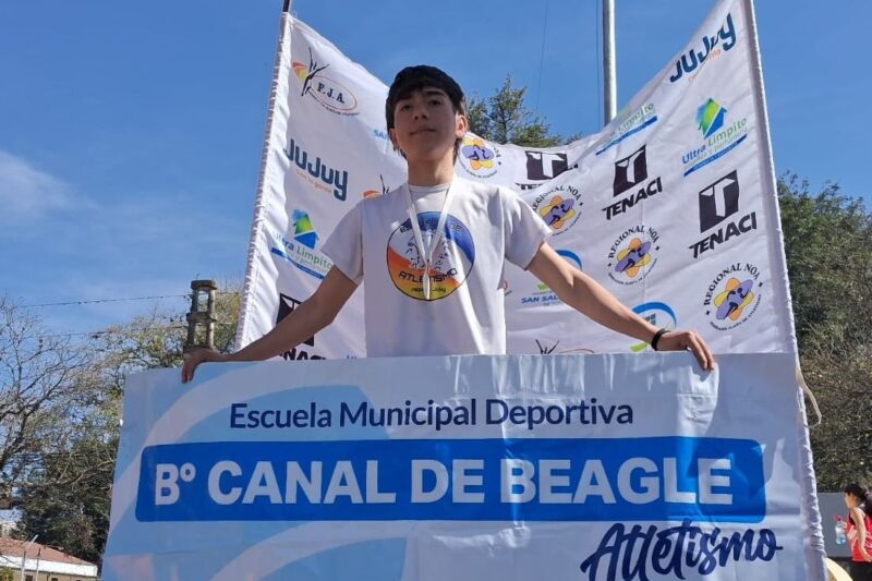 Kevin Carrizo representará a Jujuy en el Campeonato Nacional U16 de atletismo