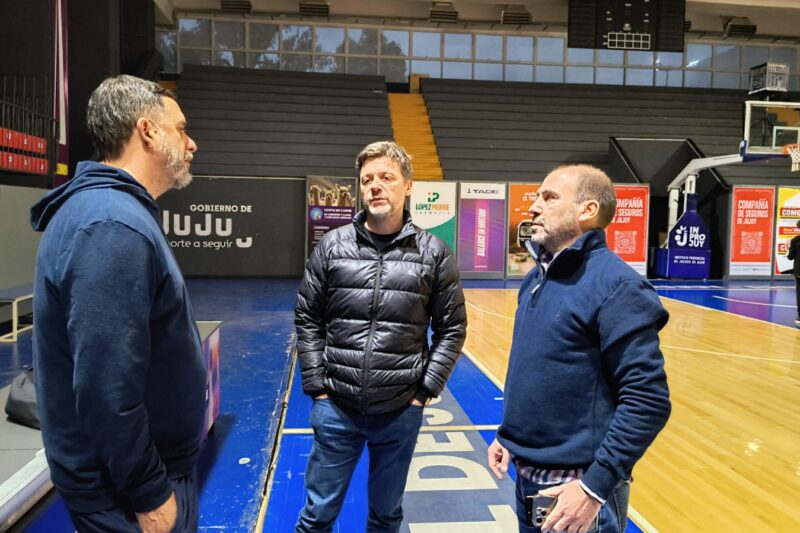 Guillermo Tasso elogió las instalaciones del estadio “Federación”