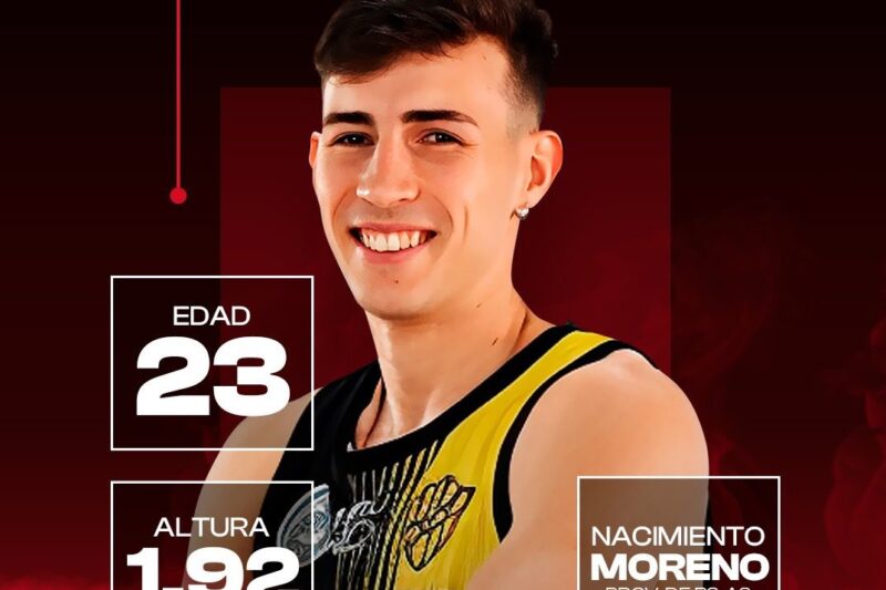 Ramiro Stehli es nuevo jugador de Jujuy Básquet para la Liga Argentina