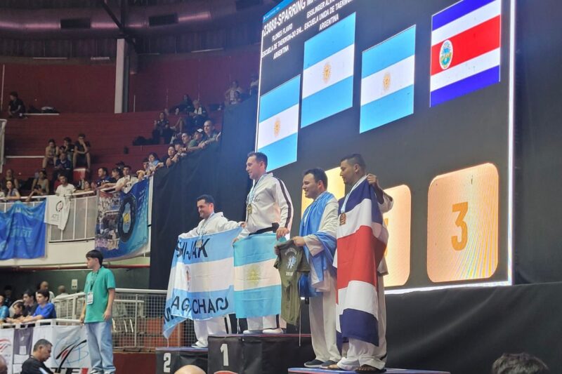 El jujeño Álvaro Esslinger, campeón del mundo en Taekwon-Do ITF Unión Open 2025